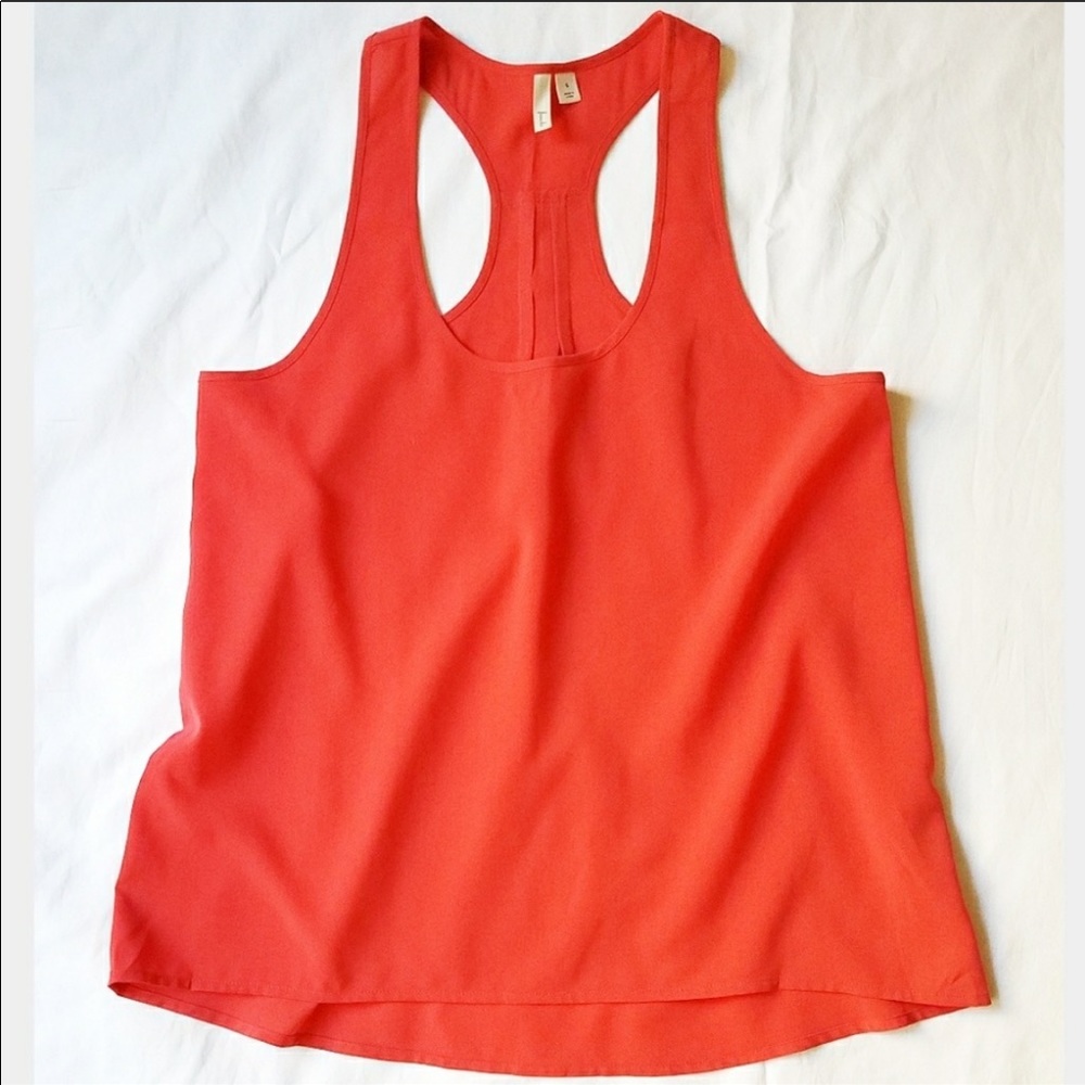 Frenchi Racerback Coral Tank
